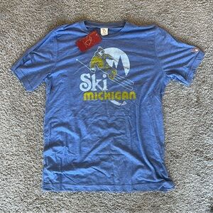 Blue Ski Michigan T-Shirt